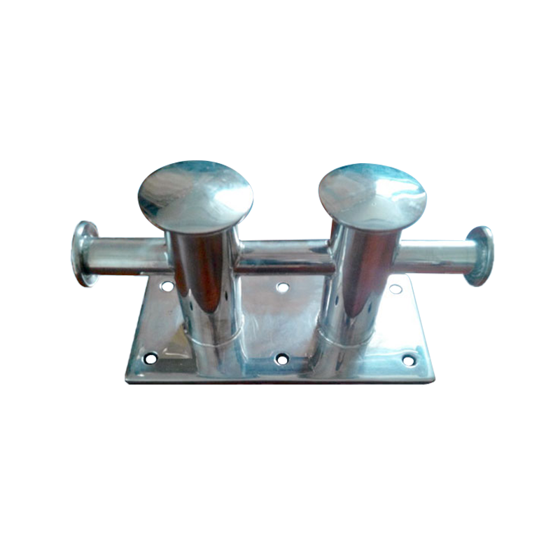 Borne croisée en acier inoxydable double